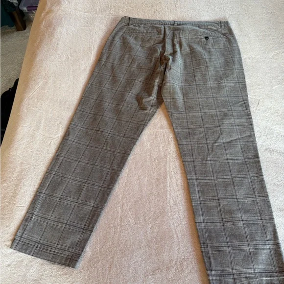 Ben Sherman Gray Plaid Pants - Picture 3 of 5